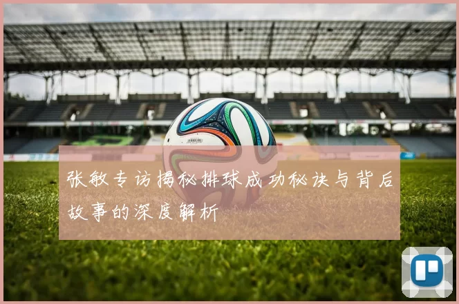 张敏专访揭秘排球成功秘诀与背后故事的深度解析
