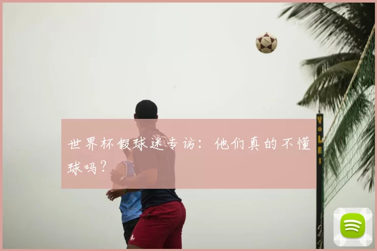 世界杯假球迷专访:他们真的不懂球吗?
