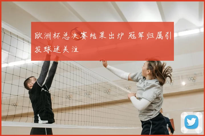 欧洲杯总决赛结果出炉 冠军归属引发球迷关注